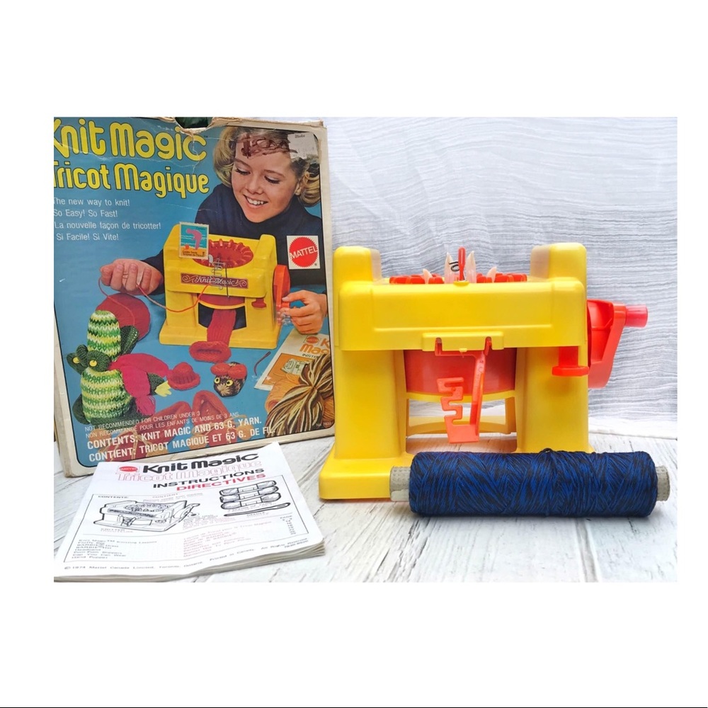 Vintage Mattel Knit Magic